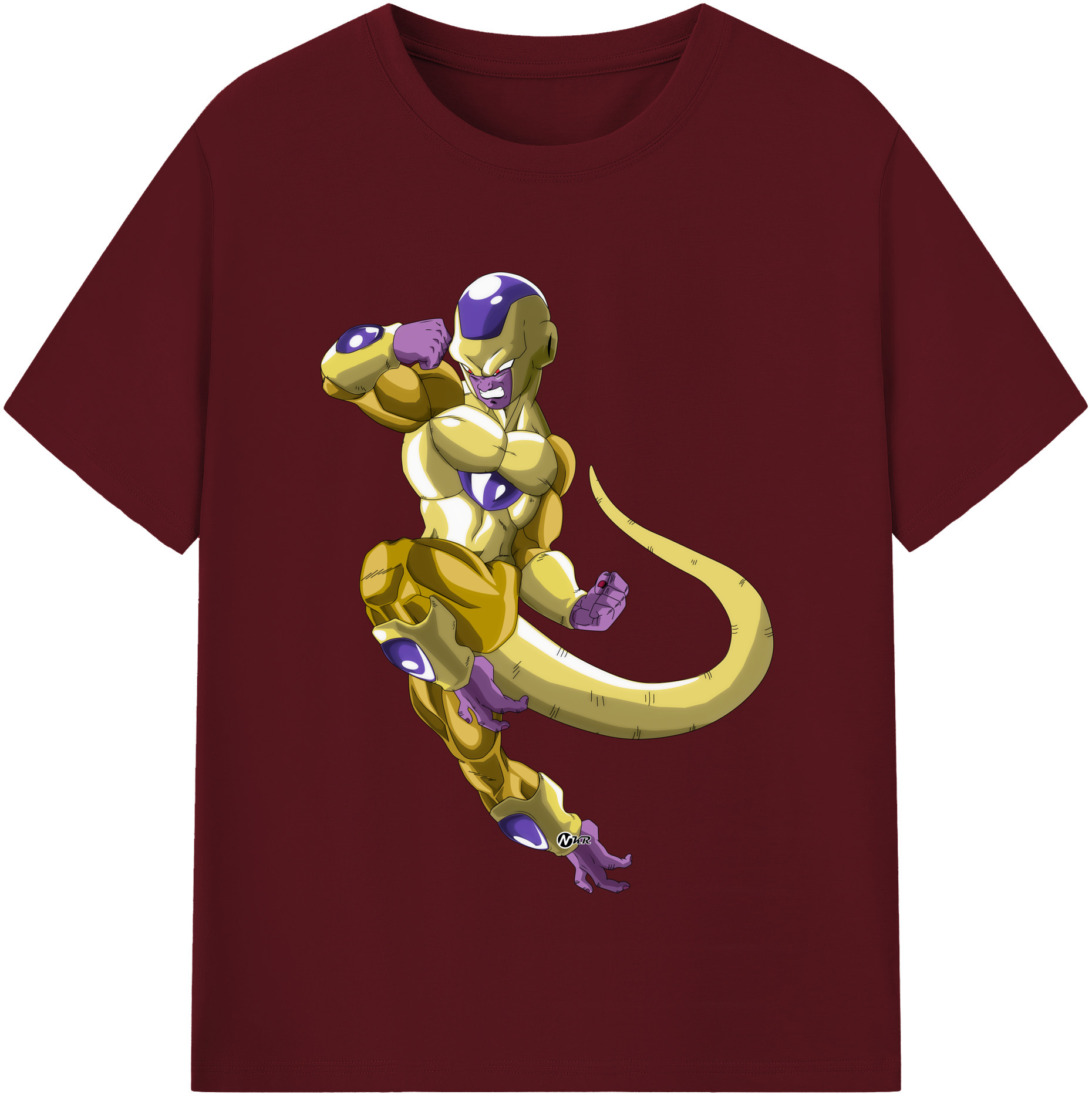 （画像用） ドラゴンボール フリーザ DRAGON BALL Frieza 綿100％半袖Tシャツ（フロントプリント）